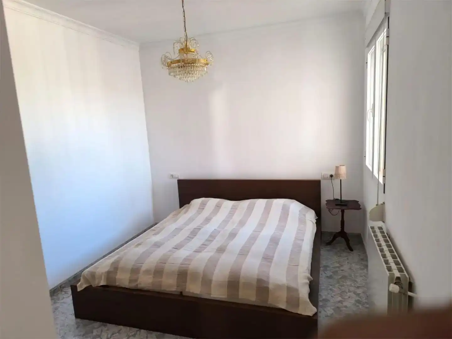 Bedroom of Flat for sale in Calpe / Calp  with Air Conditioner, Private garden and Swimming Pool