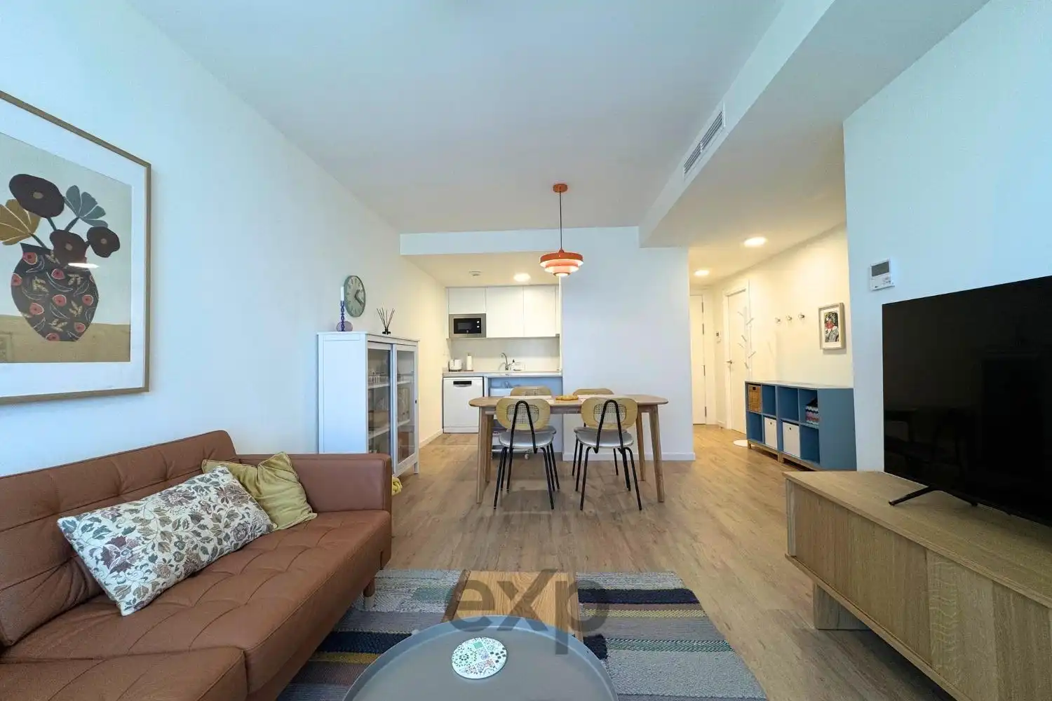 Sala de estar de Piso de alquiler en Valencia con Aire acondicionado, Calefacción y Terraza