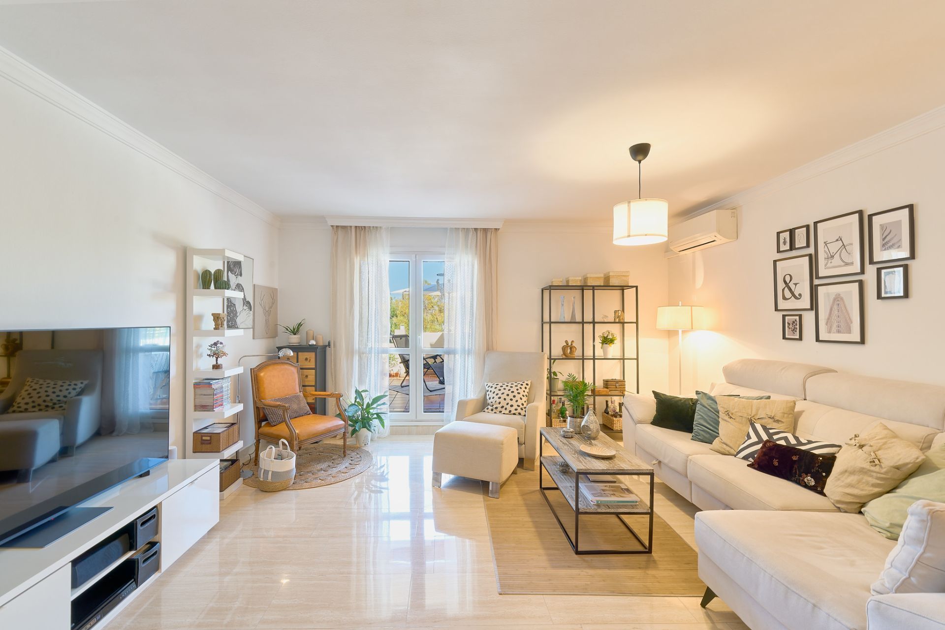 Sala de estar de Piso en venta en Málaga Capital con Aire acondicionado, Terraza y Trastero