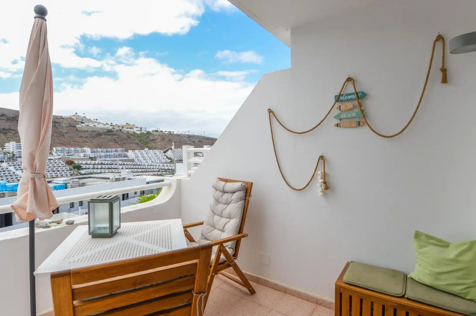 Terrassa de Apartament en venda en Mogán amb Terrassa, Moblat i Piscina comunitària