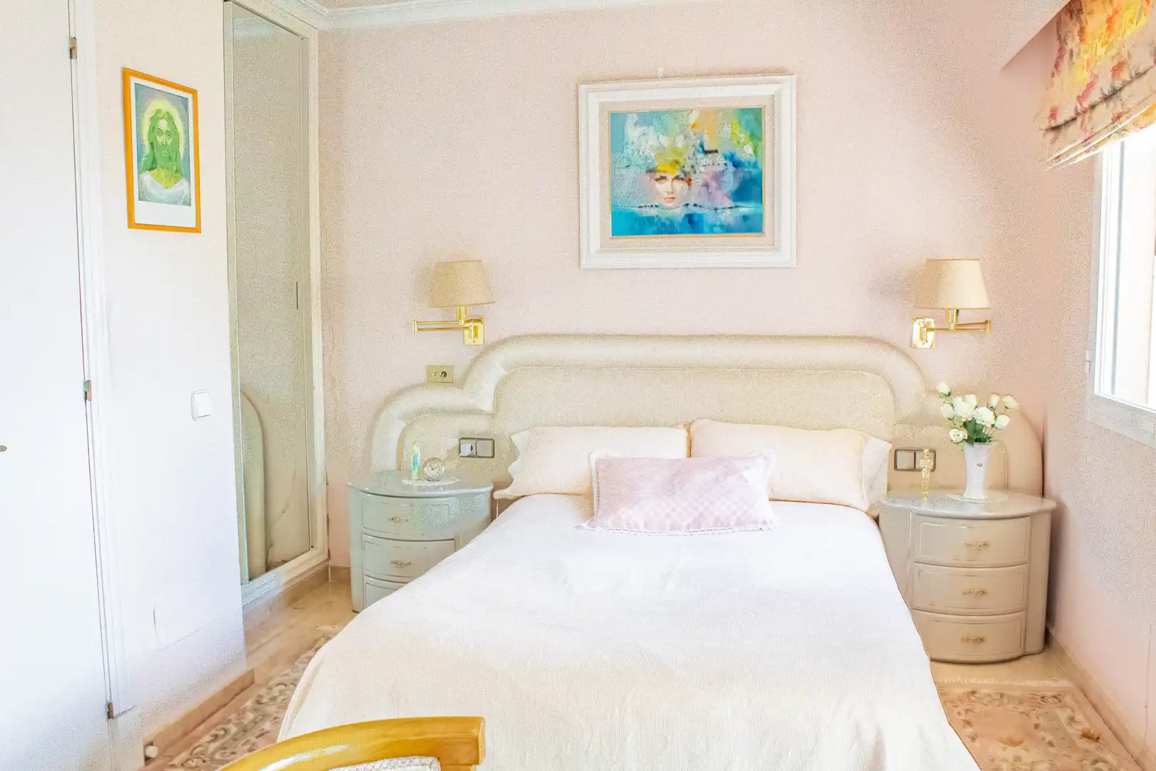 Schlafzimmer von Einfamilien-Reihenhaus zum Verkauf in Calvià mit Klimaanlage, Heizung und Terrasse