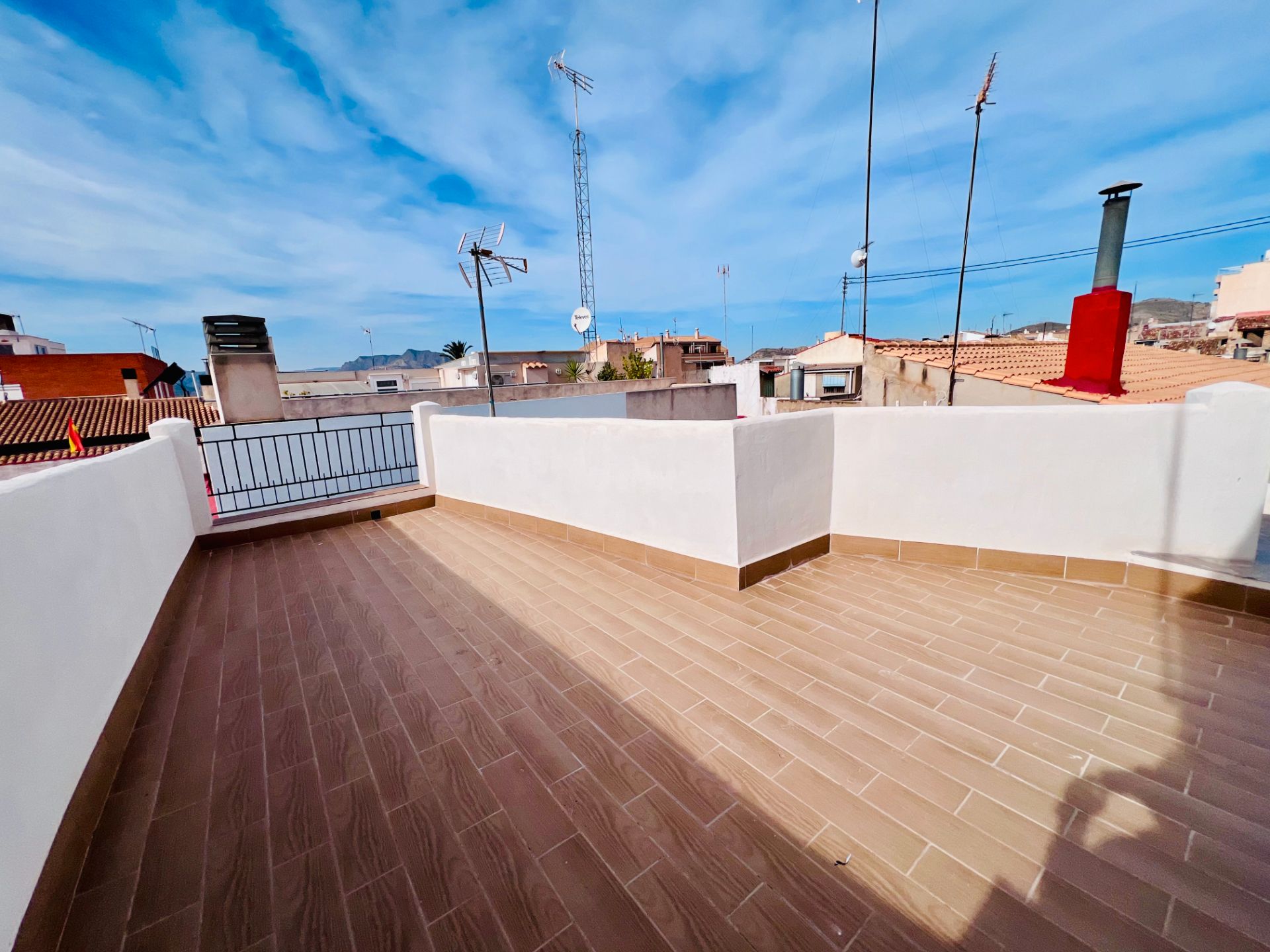 Terrace of Single-family semi-detached for sale in Petrer  with Terrace