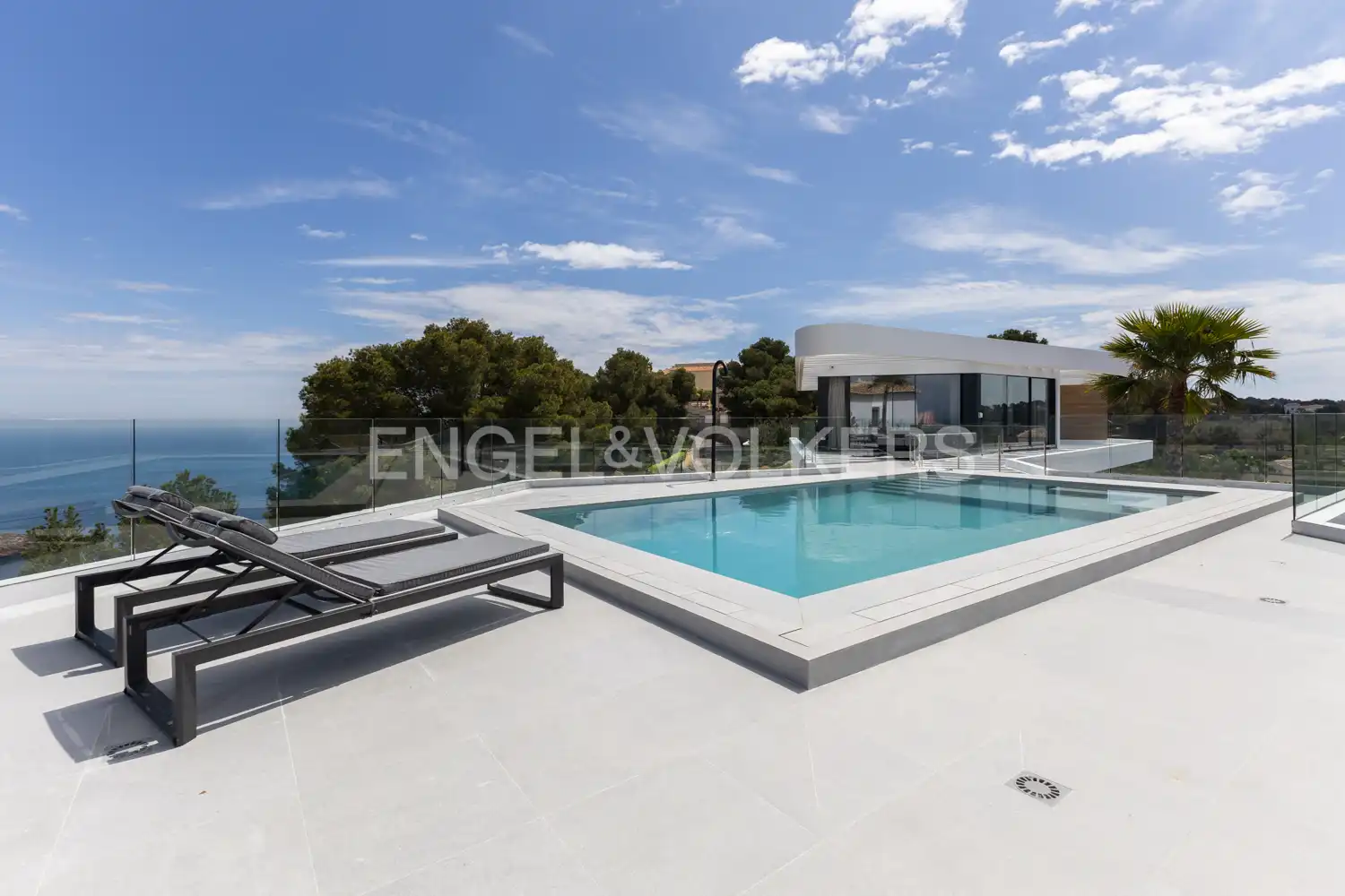 Swimming pool of Country homes for sale in Jávea / Xàbia  with Air Conditioner, Heating and Private garden