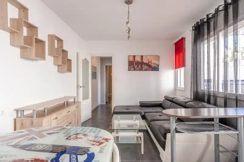 Sala de estar de Piso en venta en Atarfe con Terraza y Amueblado