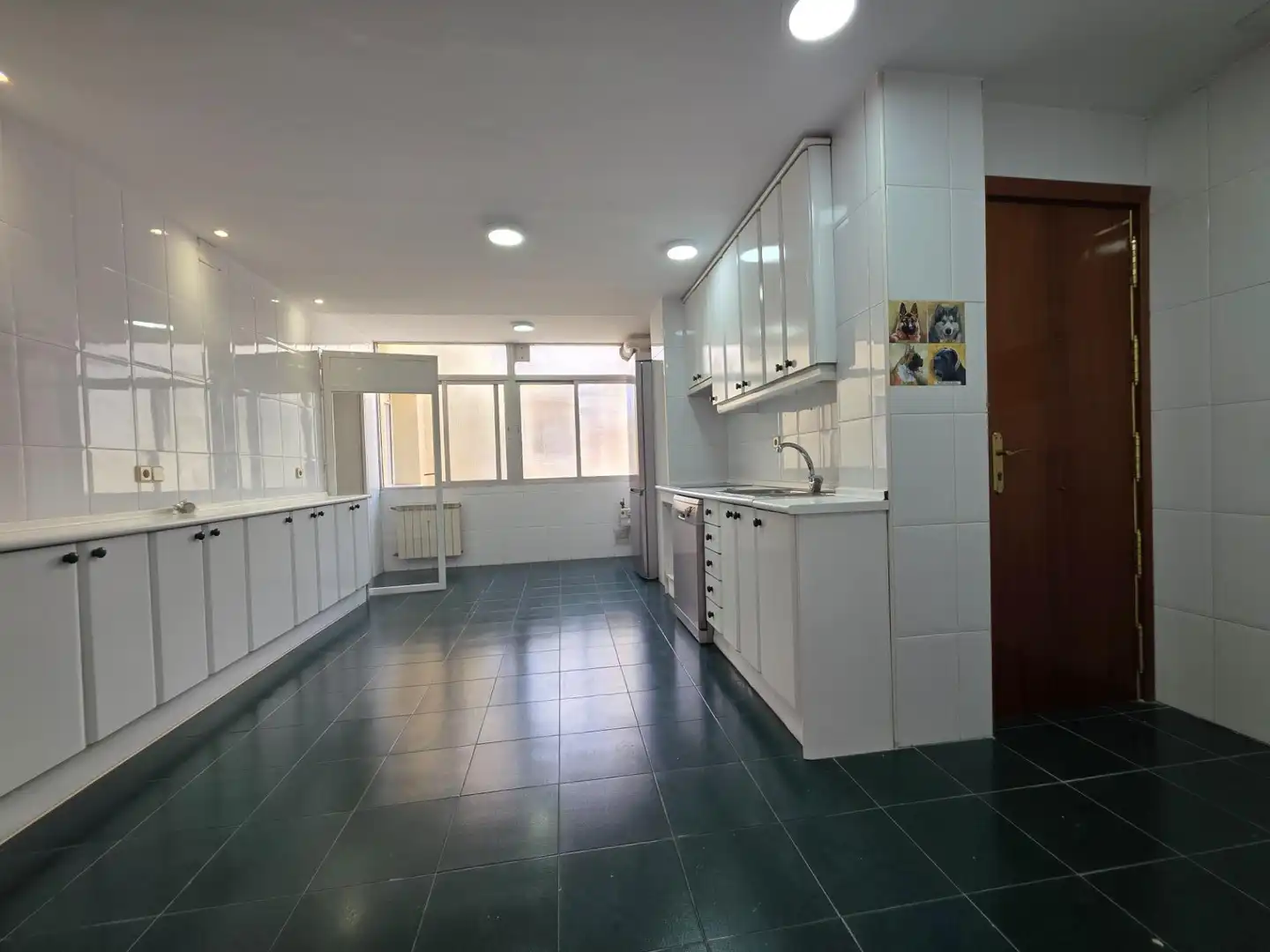 Cuina de Àtic de lloguer en Madrid amb Aire condicionat, Calefacció i Terrassa