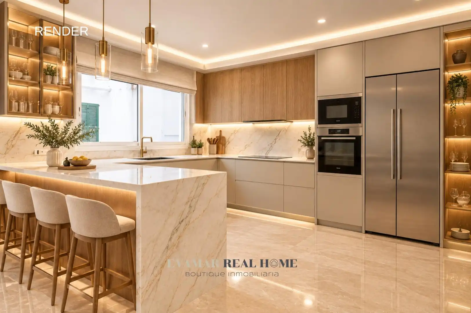 Kitchen of Flat for sale in  Palma de Mallorca  with Air Conditioner, Heating and Terrace