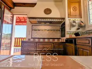 Cocina de Casa o chalet en venta en Urrugne con Amueblado