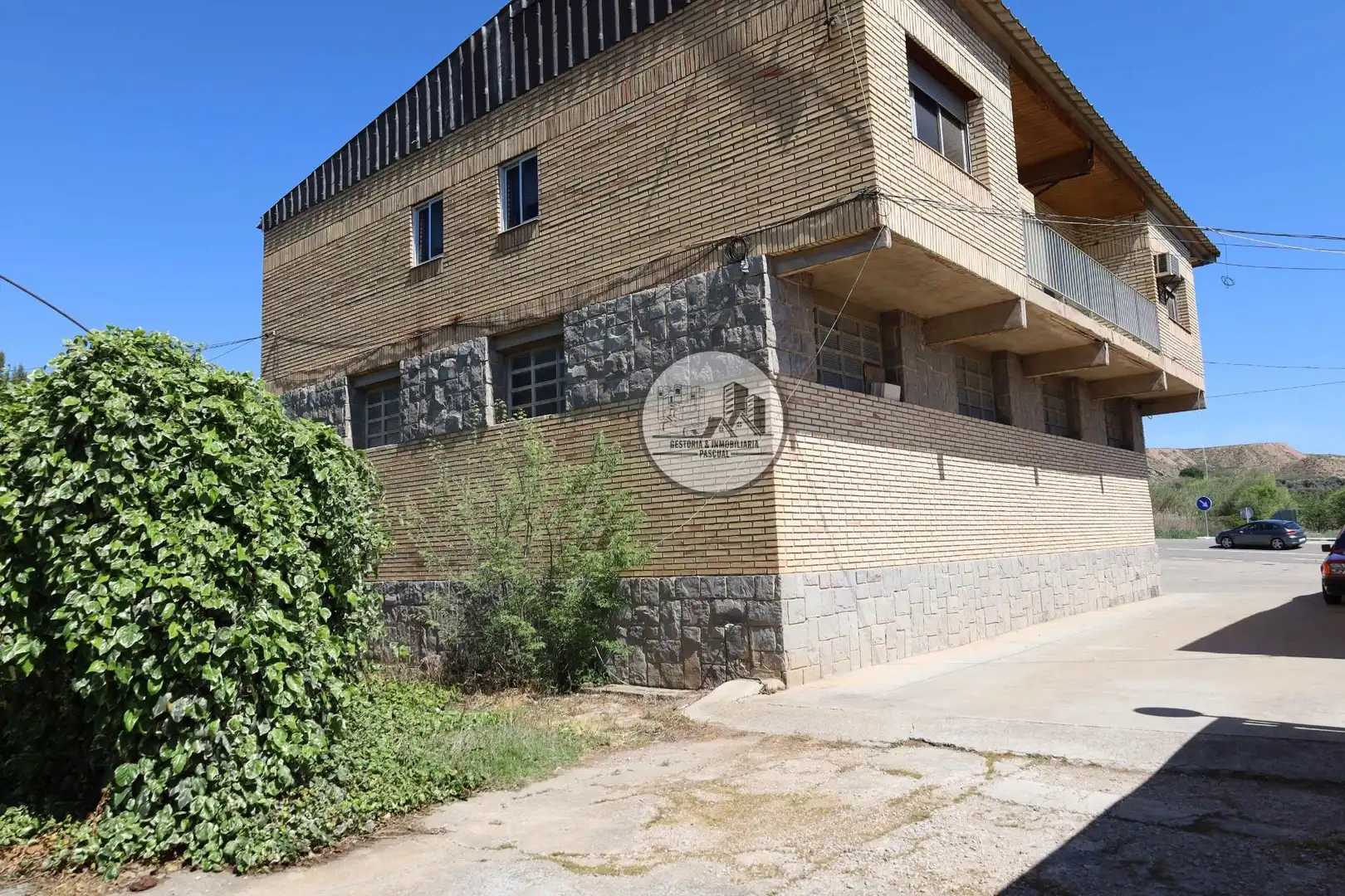 Vista exterior de Casa o chalet en venta en Híjar con Calefacción, Jardín privado y Terraza
