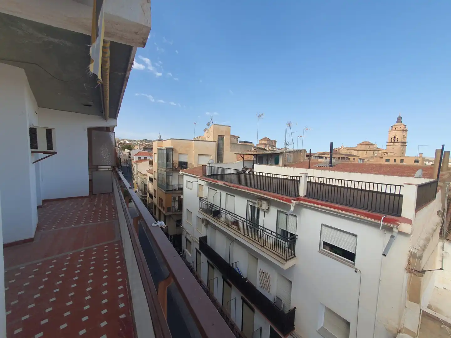 Exterior view of Flat for sale in Guadix  with Furnished and Balcony