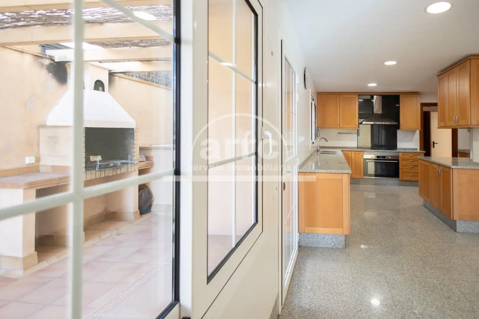 Cocina de Casa o chalet en venta en Vilassar de Dalt con Aire acondicionado, Jardín privado y Terraza