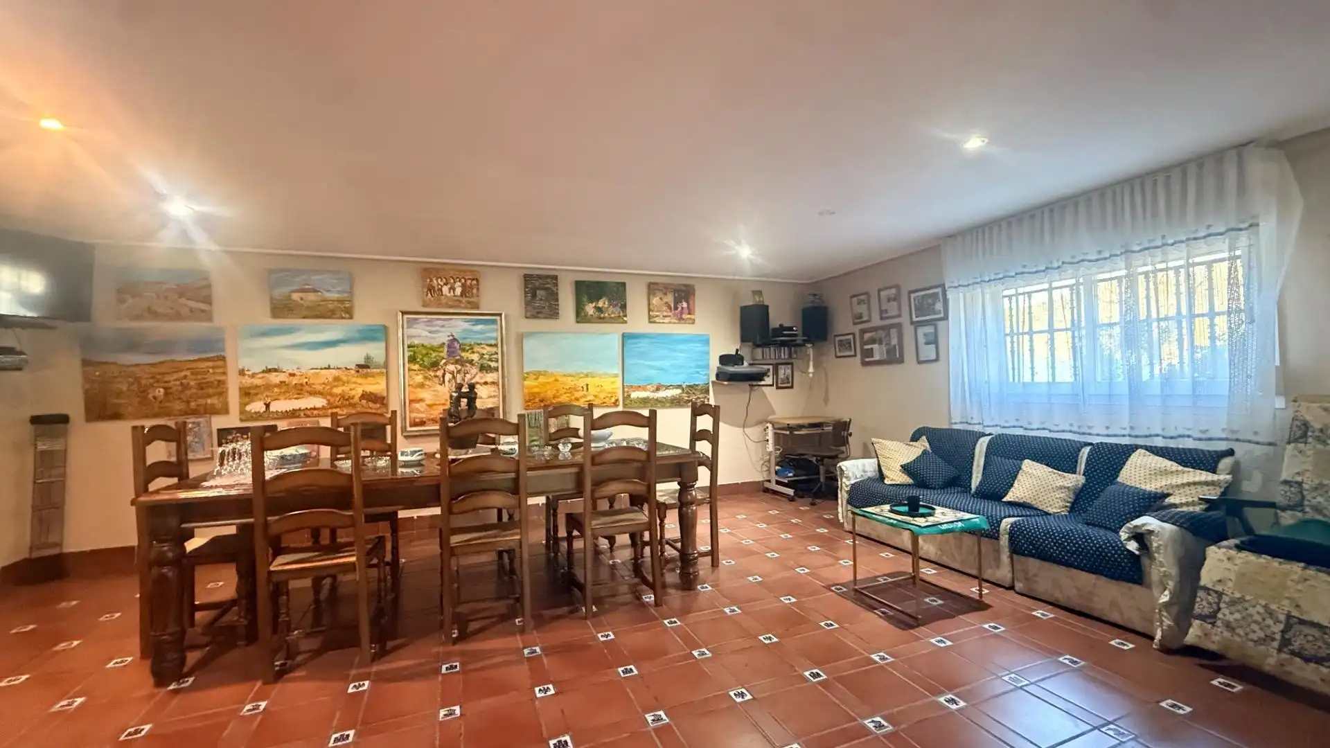 Comedor de Casa o chalet en venta en Leiro con Jardín privado, Terraza y Trastero