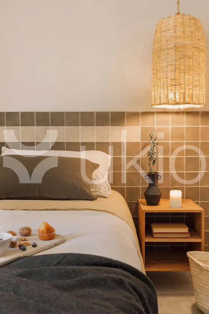 Habitación de Apartamento de alquiler en Barcelona con Aire acondicionado, Amueblado y Horno