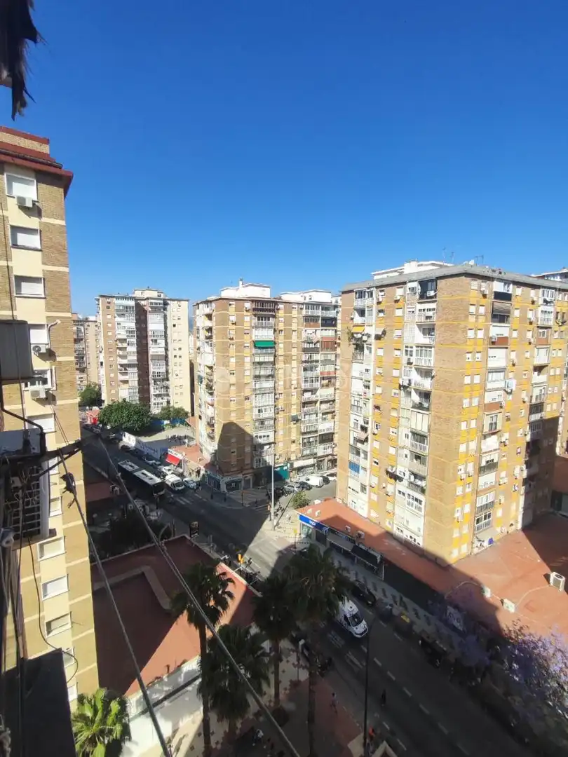 Außenansicht von Wohnung zum Verkauf in Málaga mit Klimaanlage und Terrasse