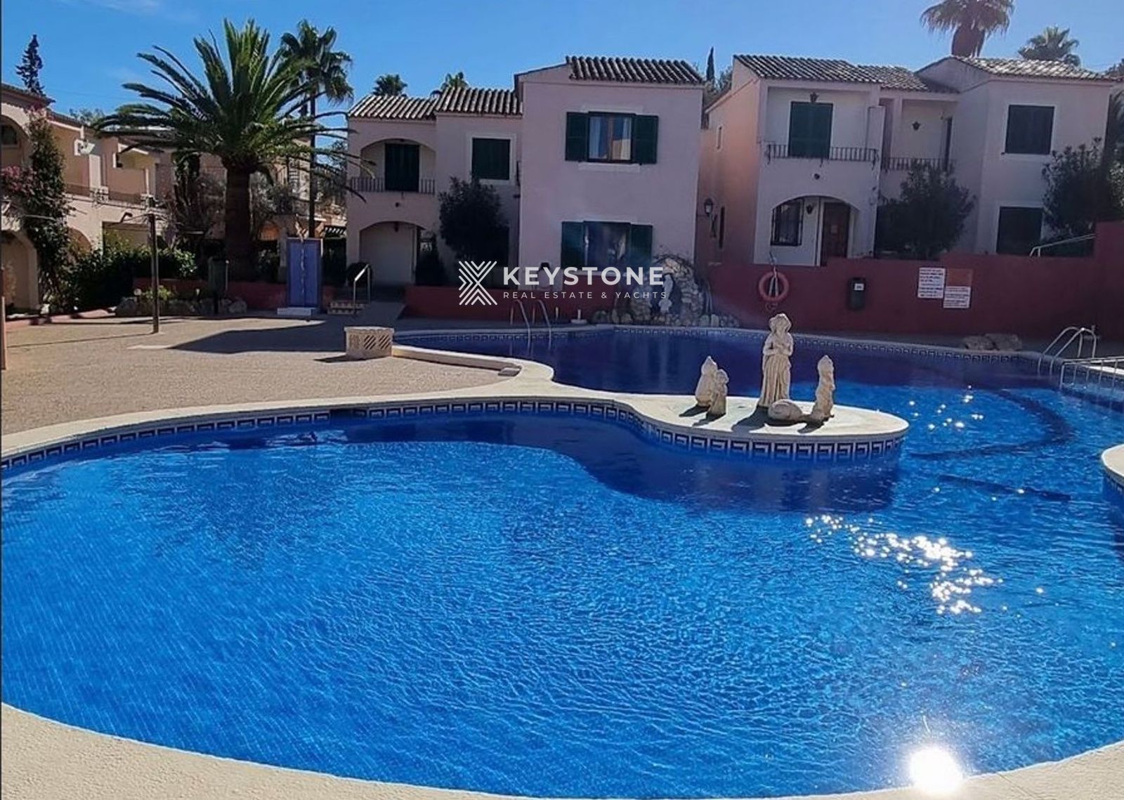 Piscina de Pis de lloguer en Calvià amb Aire condicionat, Terrassa i Piscina