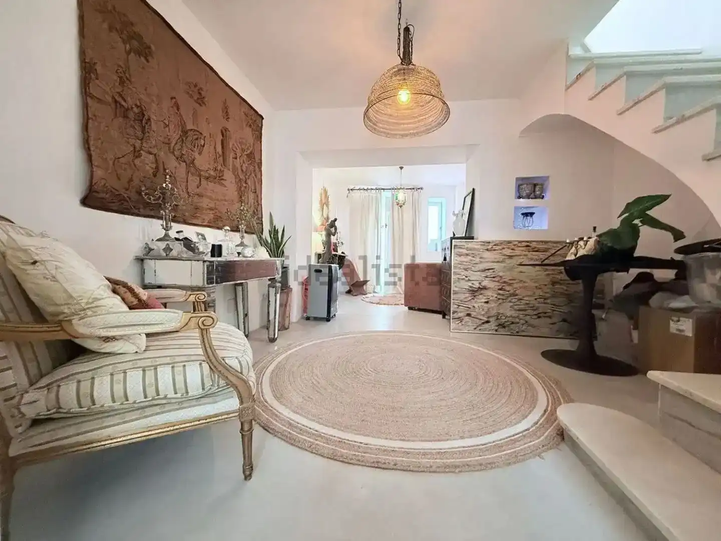 Sala de estar de Casa adosada en venta en Coín con Aire acondicionado