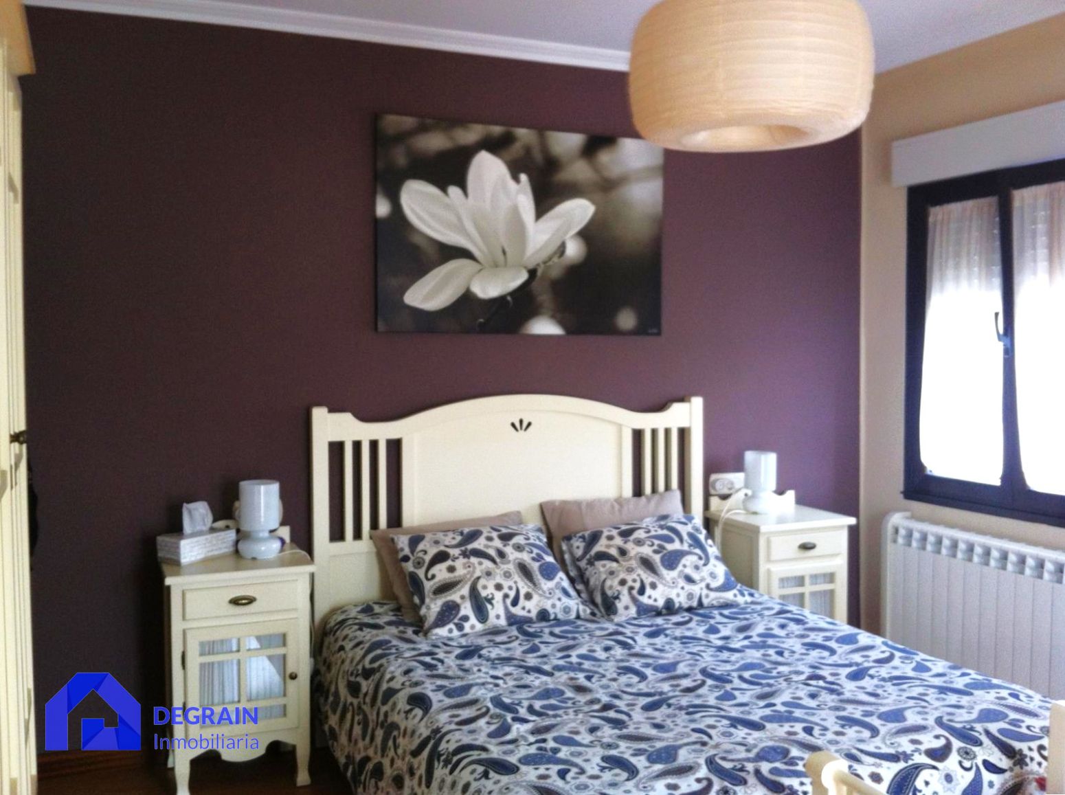 Schlafzimmer von Wohnung zum Verkauf in Oviedo  mit Heizung, Privatgarten und Balkon