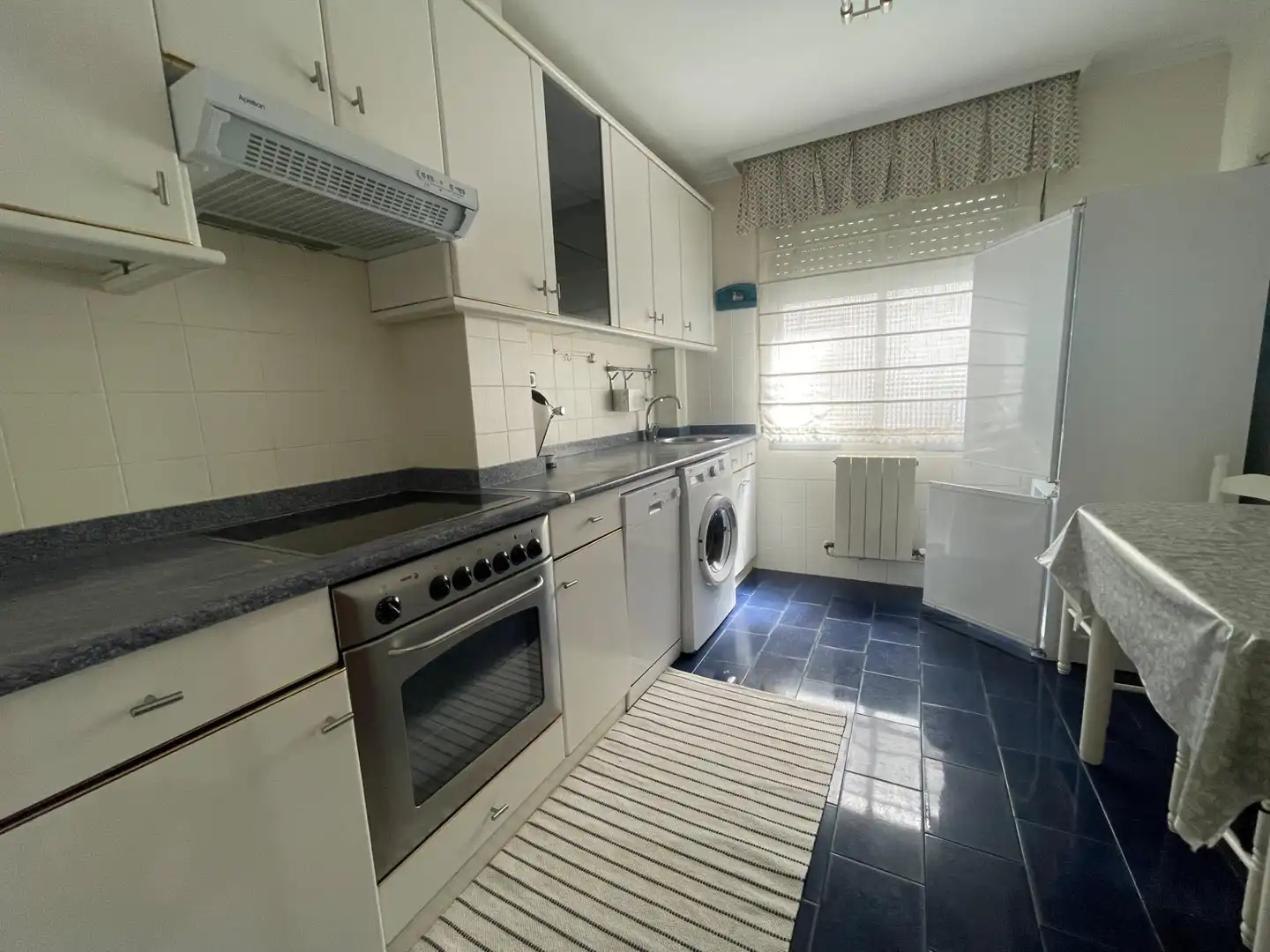 Kitchen of Flat for sale in Bilbao   with Heating, Terrace and Furnished