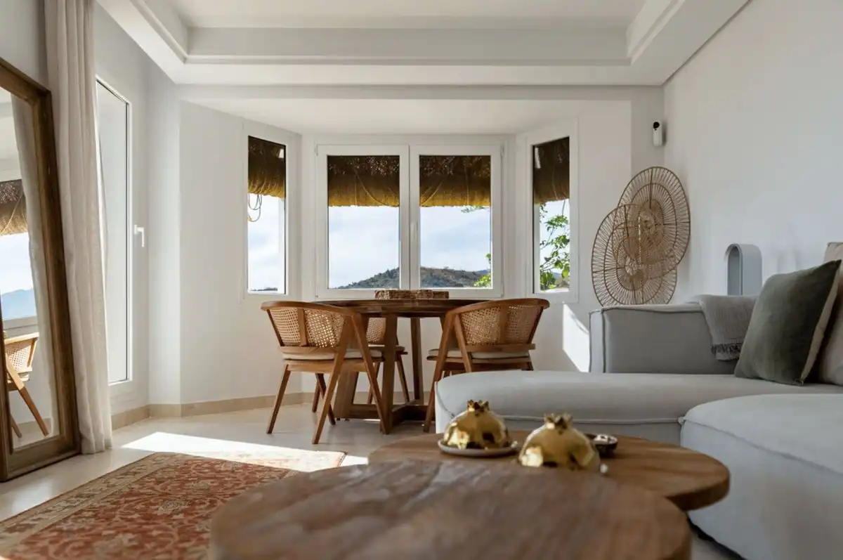Esszimmer von Maisonette zur Miete in Marbella mit Klimaanlage, Terrasse und Abstellraum