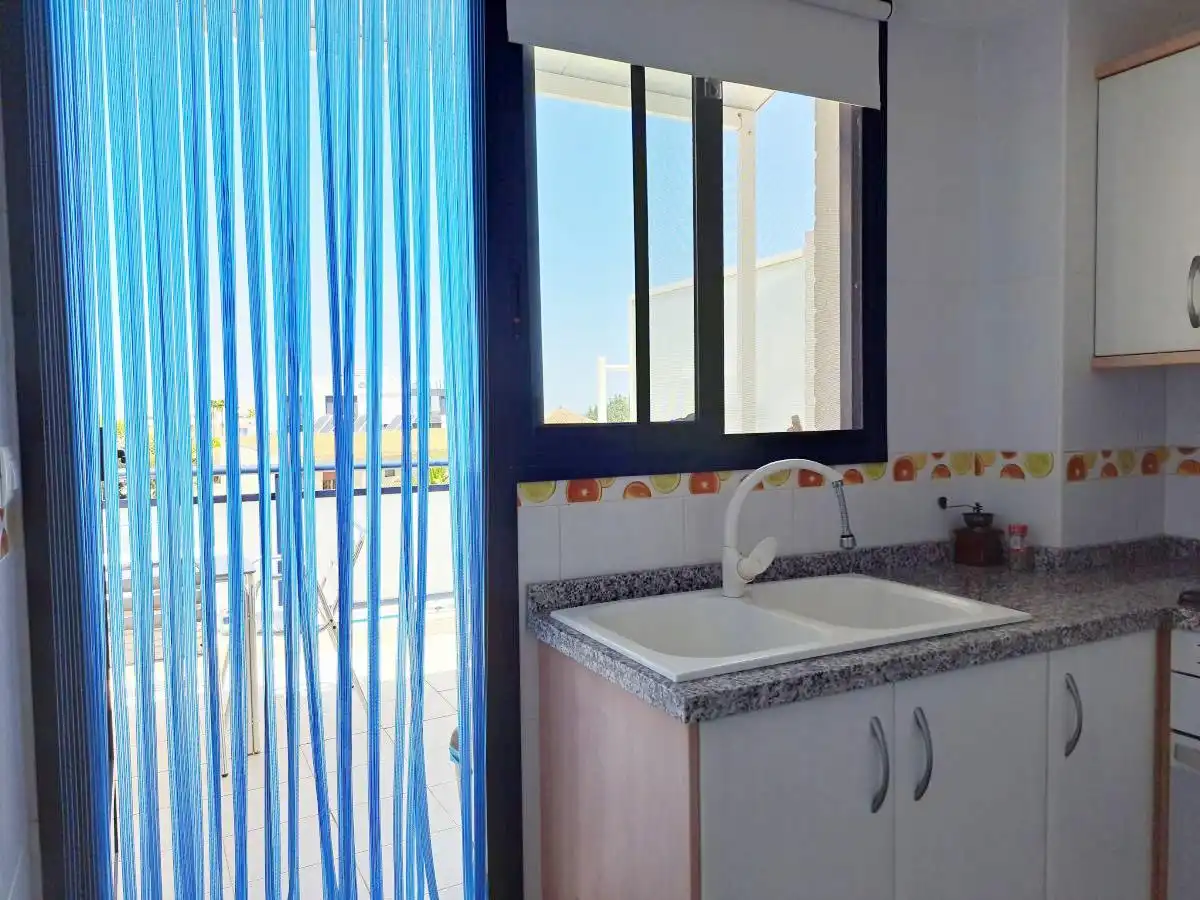 Kitchen of Attic for sale in Dénia  with Air Conditioner, Heating and Private garden