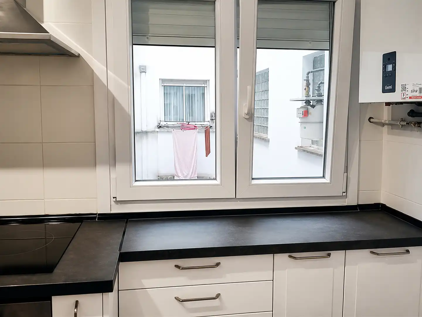 Cocina de Piso de alquiler en Santander con Calefacción, Terraza y Horno