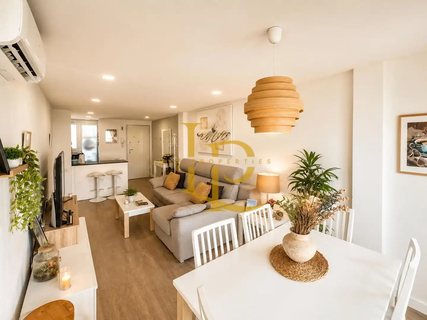 Sala de estar de Piso en venta en Rubí con Aire acondicionado, Calefacción y Parquet