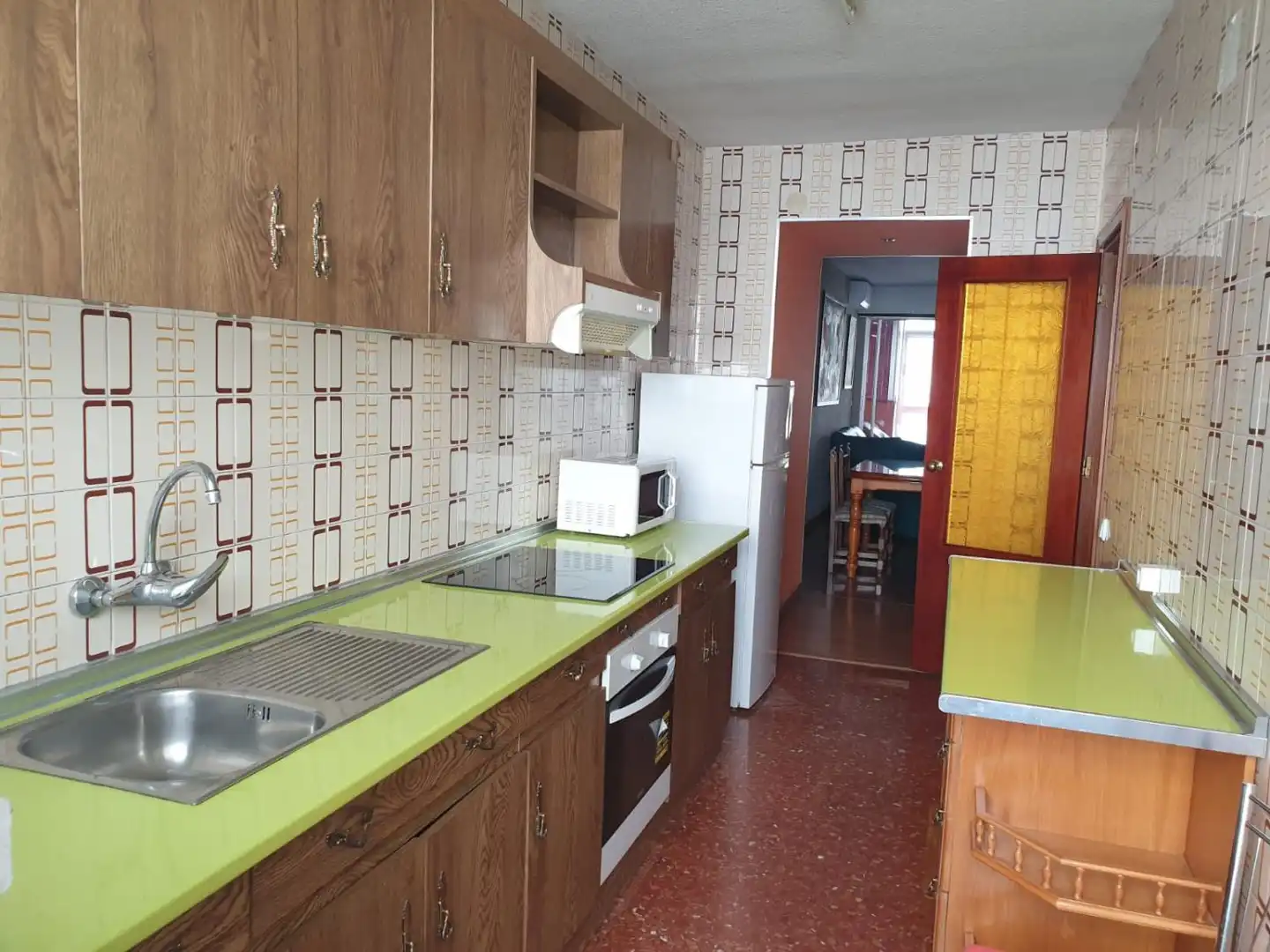 Kitchen of Flat for rent in Jaén  with Air Conditioner, Heating and Terrace