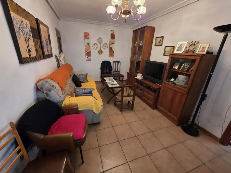 Sala de estar de Casa o chalet en venta en Oliva de Plasencia con Calefacción y Jardín privado