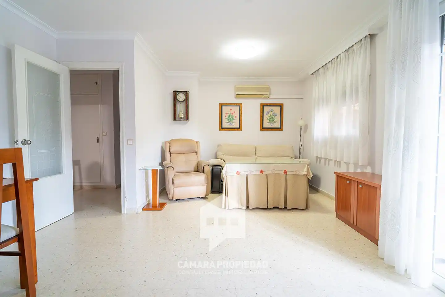 Sala d'estar de Pis en venda en Huelva amb Terrassa, Traster i Moblat