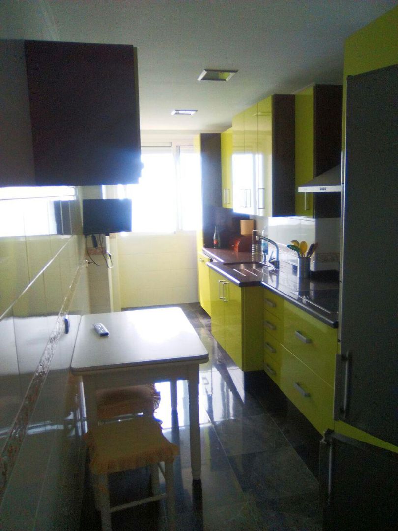 Kitchen of Flat to rent in  Ceuta Capital  with Furnished and Washing machine