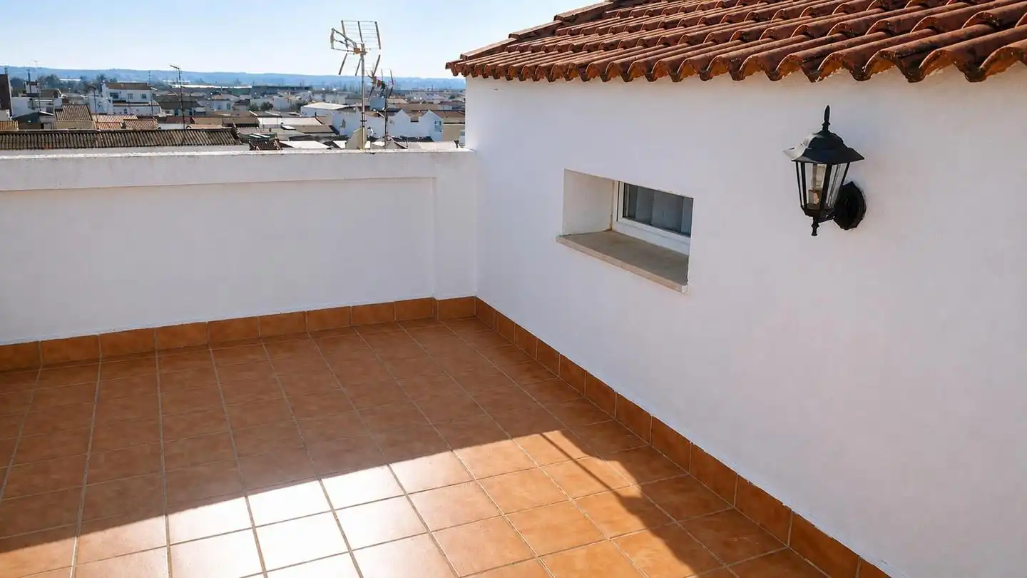 Terrace of Flat for sale in Puebla de la Calzada  with Terrace