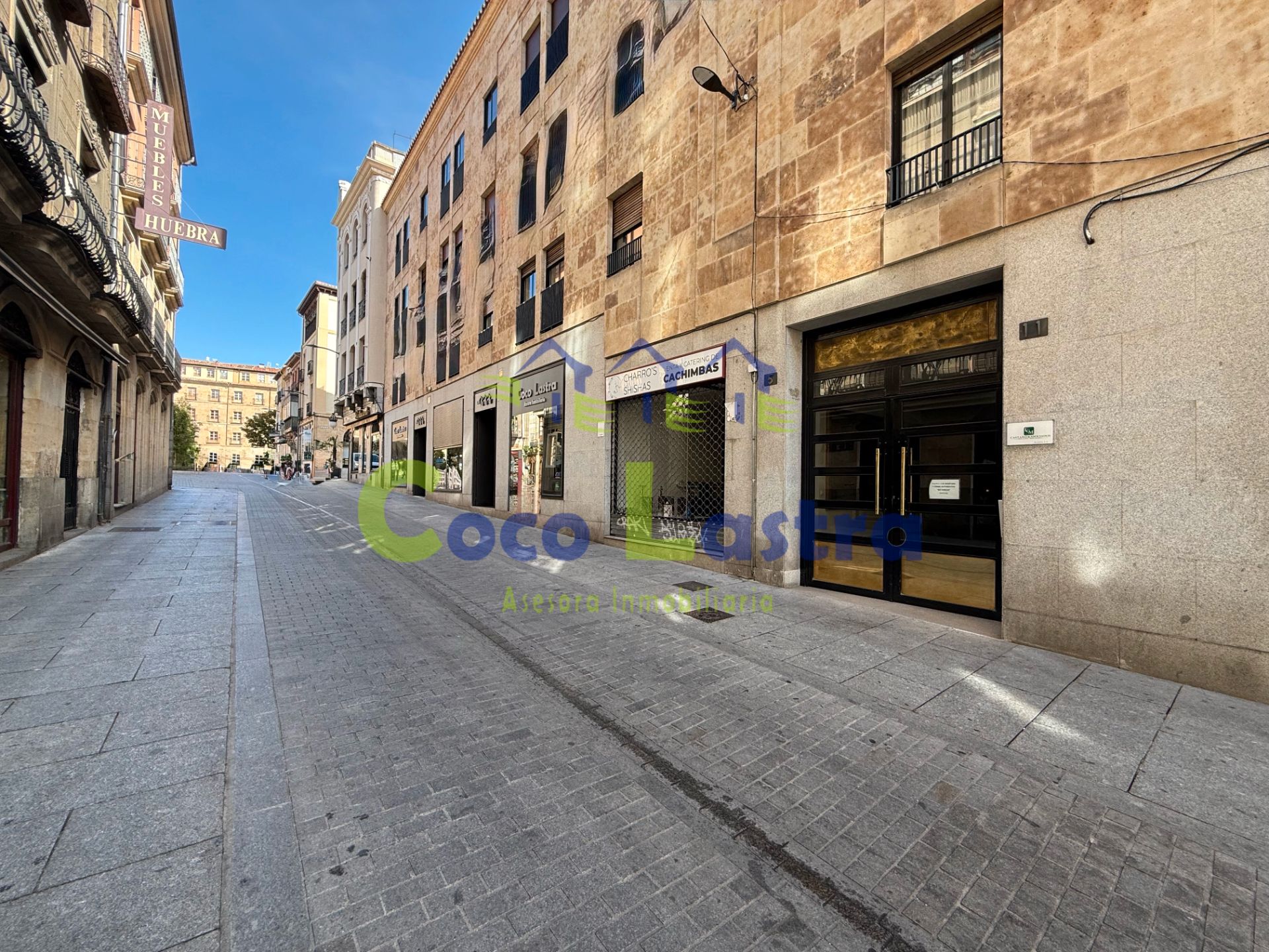 Exterior view of Flat for sale in Salamanca Capital  with Heating, Parquet flooring and Furnished