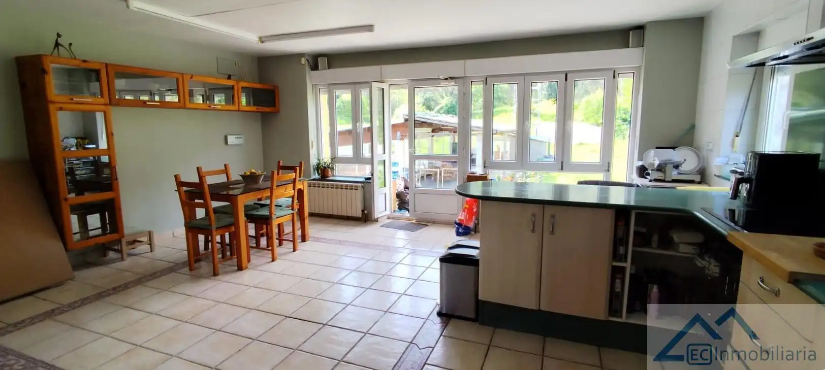Cocina de Casa o chalet en venta en Ribamontán al Monte con Calefacción y Piscina