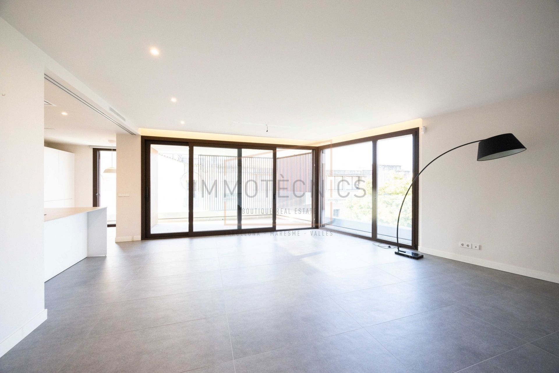 Sala de estar de Piso en venta en Granollers con Aire acondicionado, Calefacción y Terraza