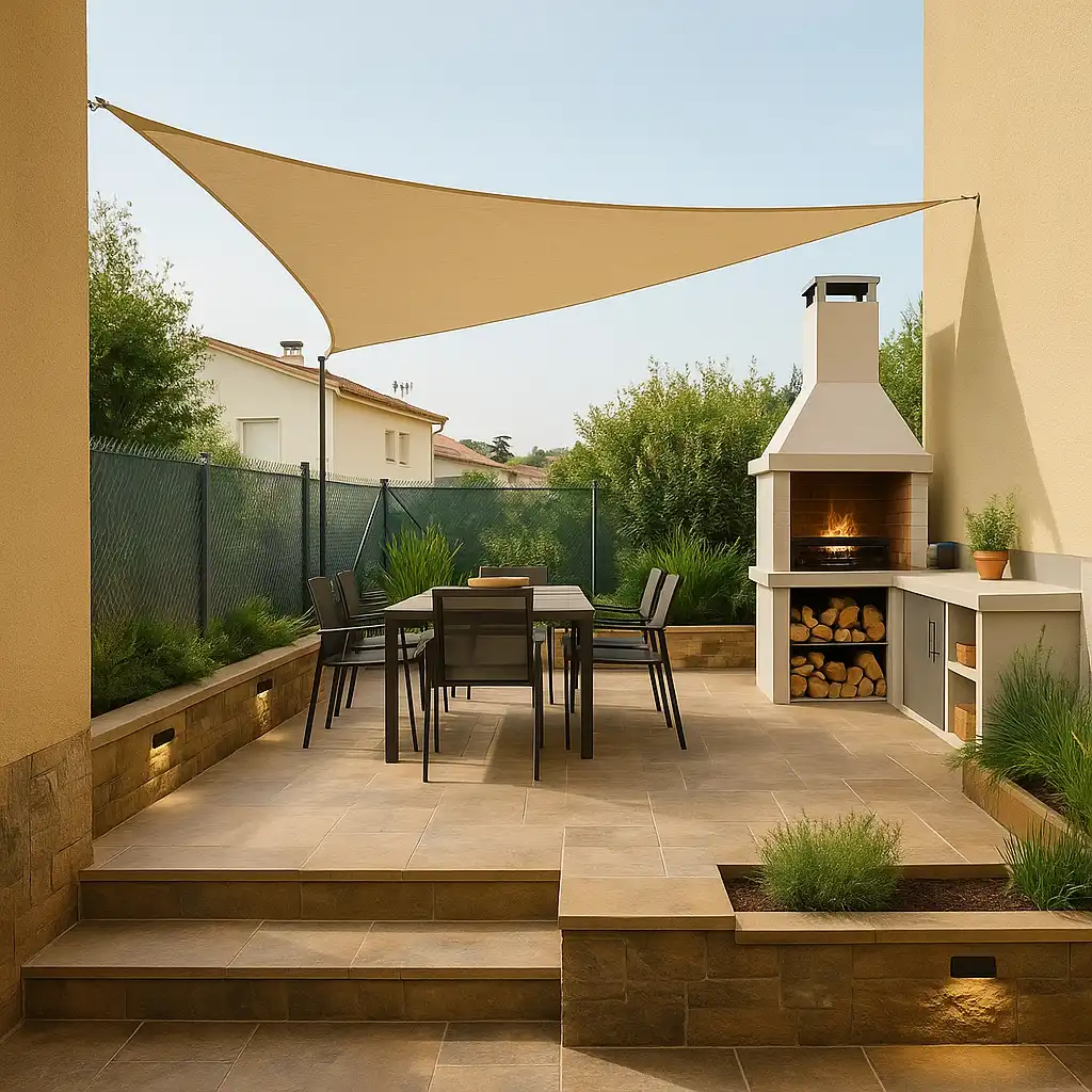 Terraza de Casa o chalet en venta en Cànoves I Samalús con Aire acondicionado, Calefacción y Jardín privado