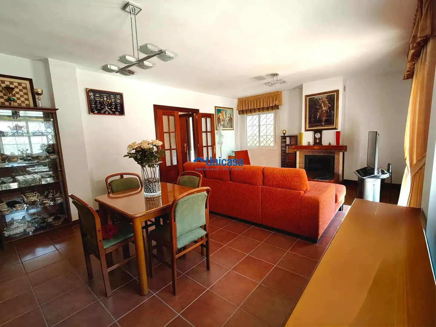 Sala de estar de Casa o chalet en venta en Málaga con Aire acondicionado, Jardín privado y Terraza