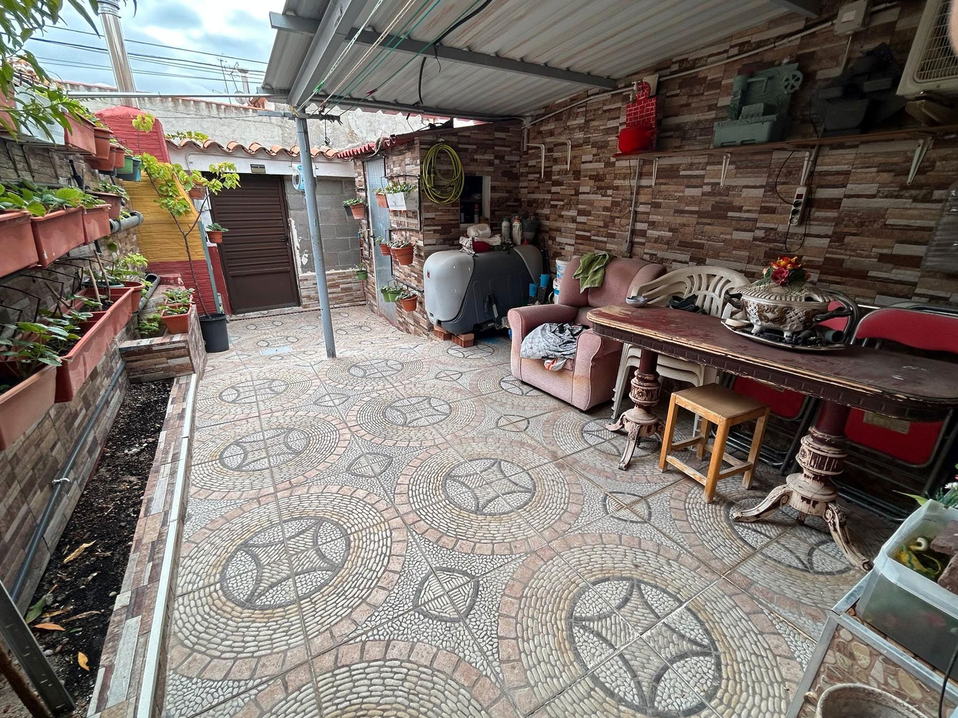 Terrace of Single-family semi-detached for sale in Huecas  with Air Conditioner, Terrace and Furnished