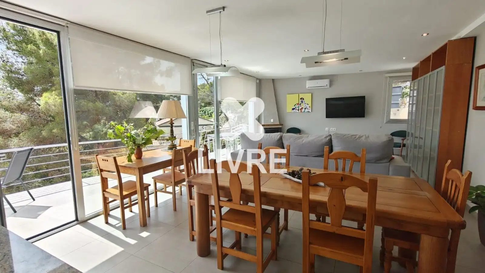 Sala de estar de Casa o chalet en venta en Cunit con Aire acondicionado, Calefacción y Piscina