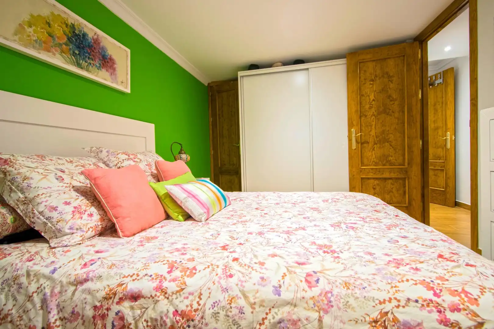 Bedroom of Flat for sale in Sevilla  with Balcony