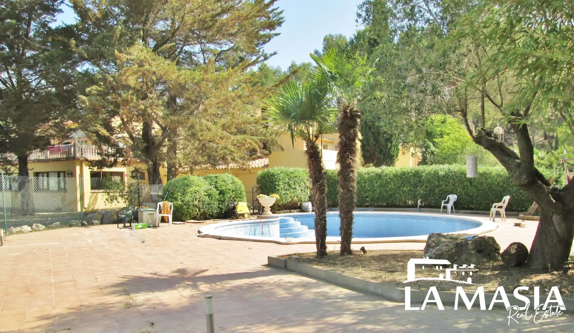 Jardí de Finca rústica en venda en Olivella amb Jardí privat, Terrassa i Piscina