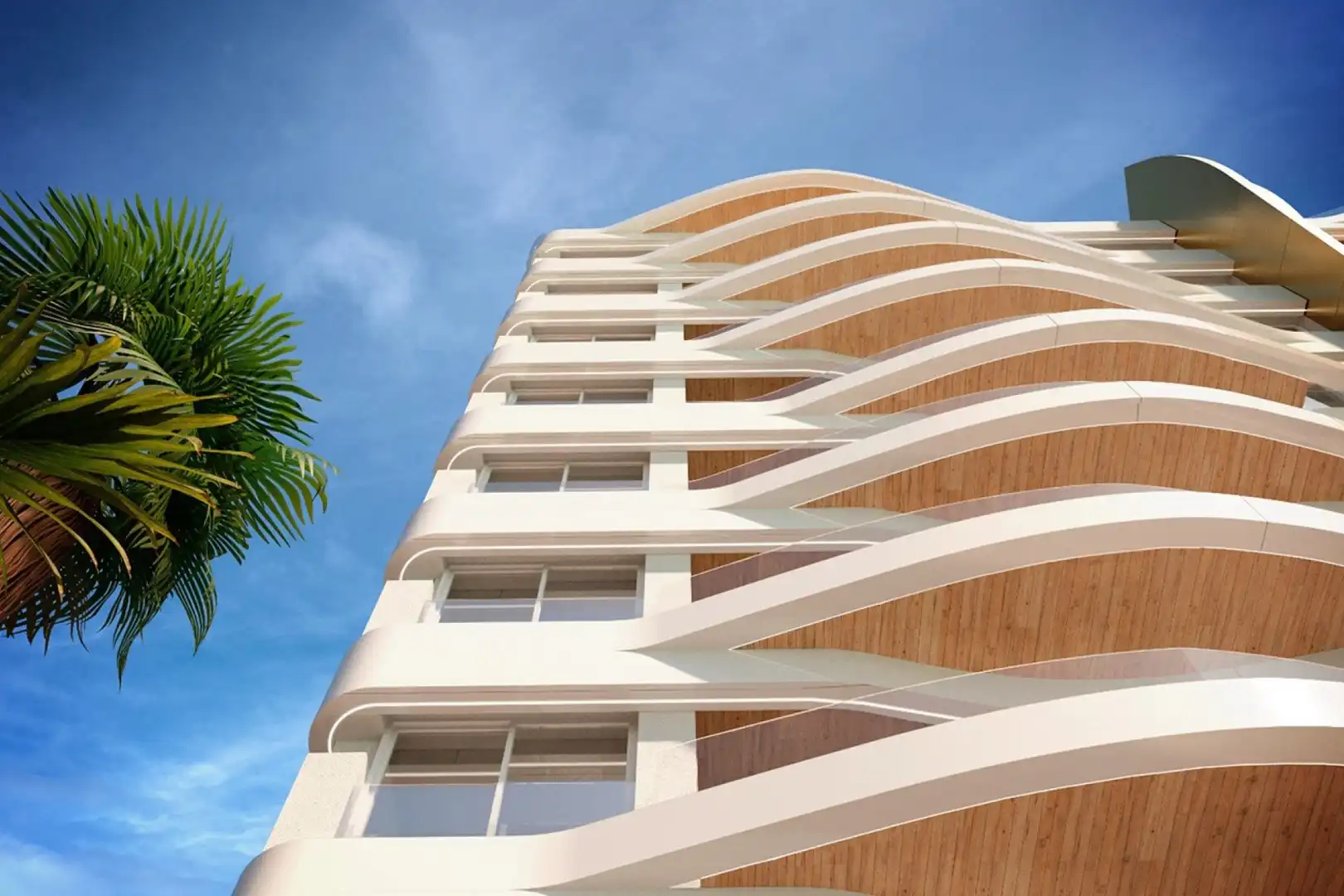 Exterior view of Flat for sale in La Manga del Mar Menor  with Air Conditioner, Heating and Private garden