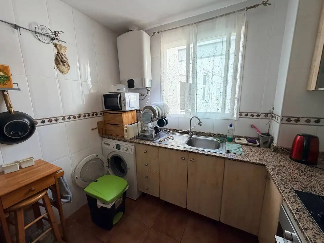 Cocina de Piso en venta en Gandia con Aire acondicionado, Amueblado y TV