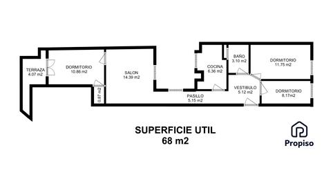 Photo 2 of Flat for sale in Barrio de Delicias,  Zaragoza Capital