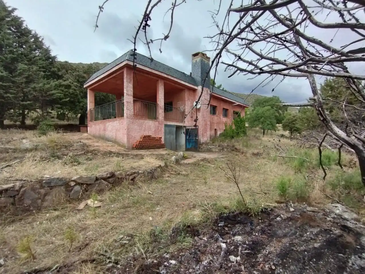 Exterior view of Country homes for sale in Robledo de Chavela  with Heating, Private garden and Terrace