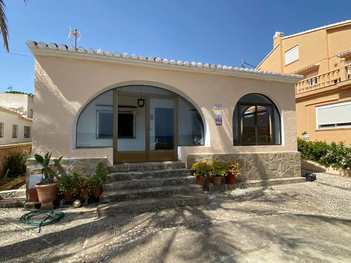 Vista exterior de Casa o chalet en venta en Jávea / Xàbia con Jardín privado, Terraza y Trastero
