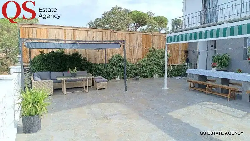 Terraza de Finca rústica en venta en Tordera con Aire acondicionado, Calefacción y Jardín privado