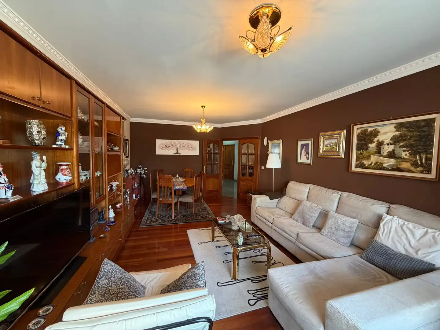 Sala de estar de Casa o chalet en venta en Lugo con Calefacción, Terraza y Balcón