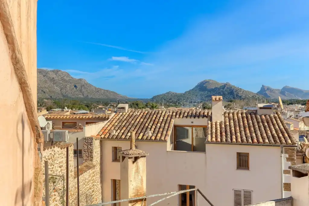 Vista exterior de Casa adosada en venta en Pollença con Terraza
