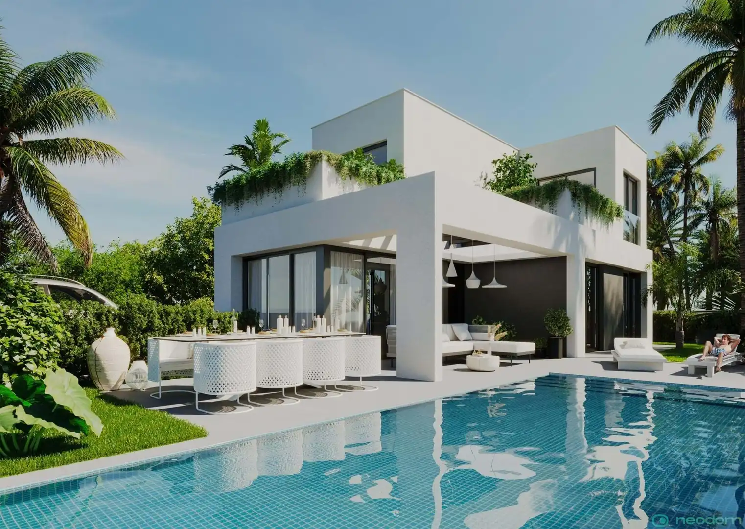 Casa amb piscina en venda a Golf Bahía