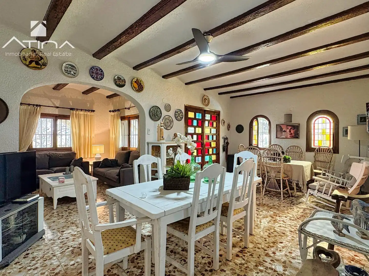 Dining room of Houses for sale in Jávea / Xàbia  with Private garden, Terrace and Storage room