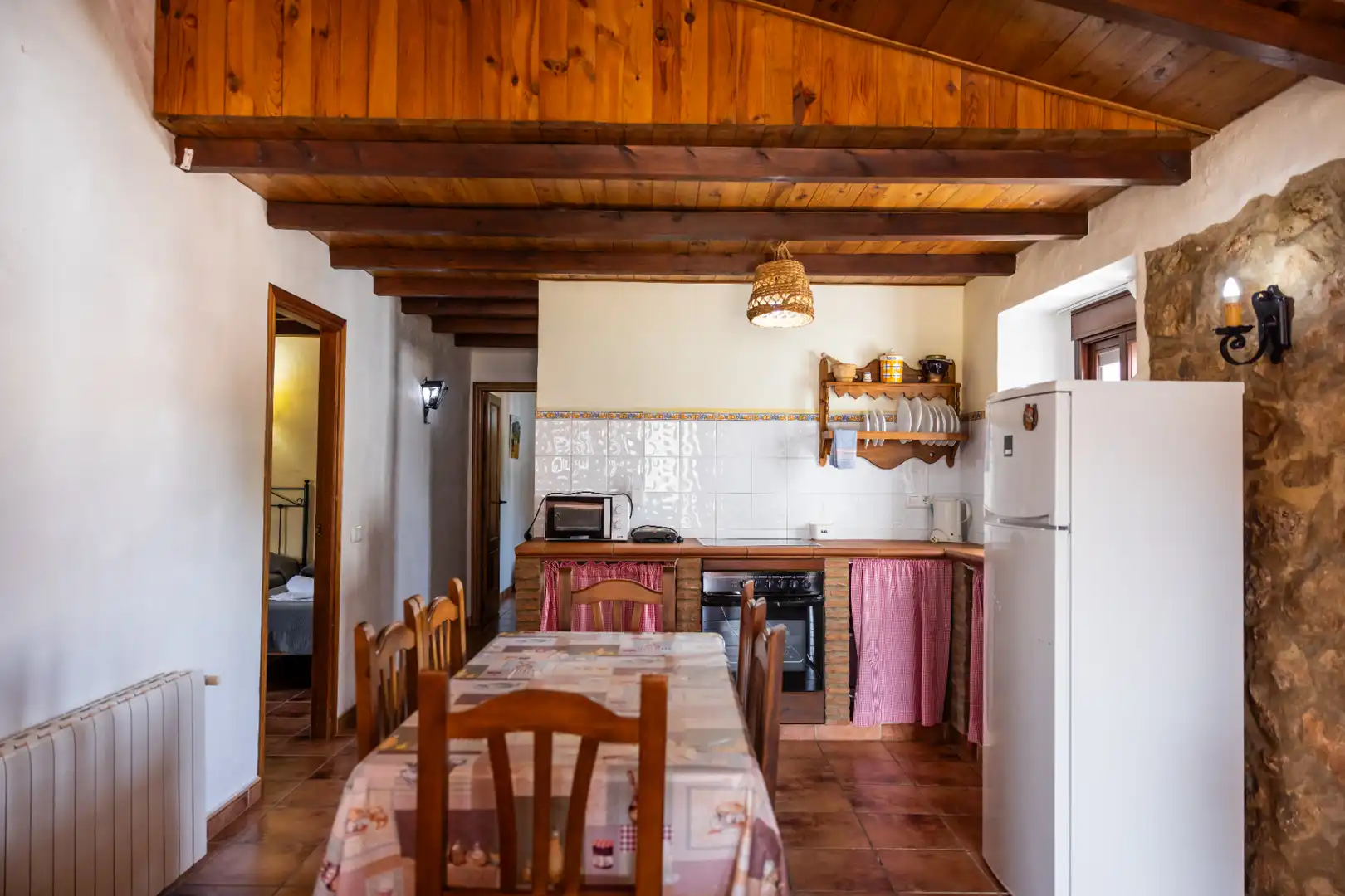 Cocina de Finca rústica en venta en Montejaque con Aire acondicionado, Jardín privado y Terraza